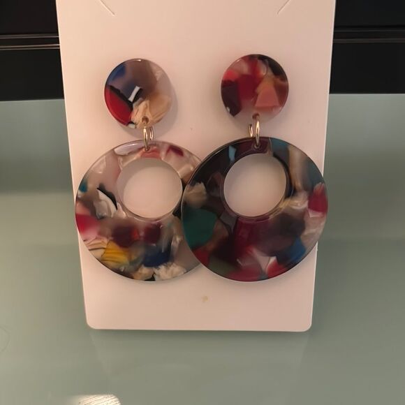 brand new - Multicolor Statement Earrings - Picture 1 of 1